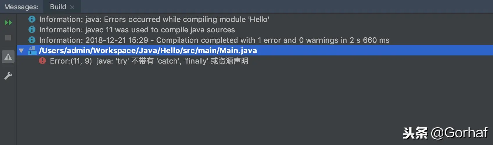 “全栈2019”Java异常第七章：try-catch-finally组合方式