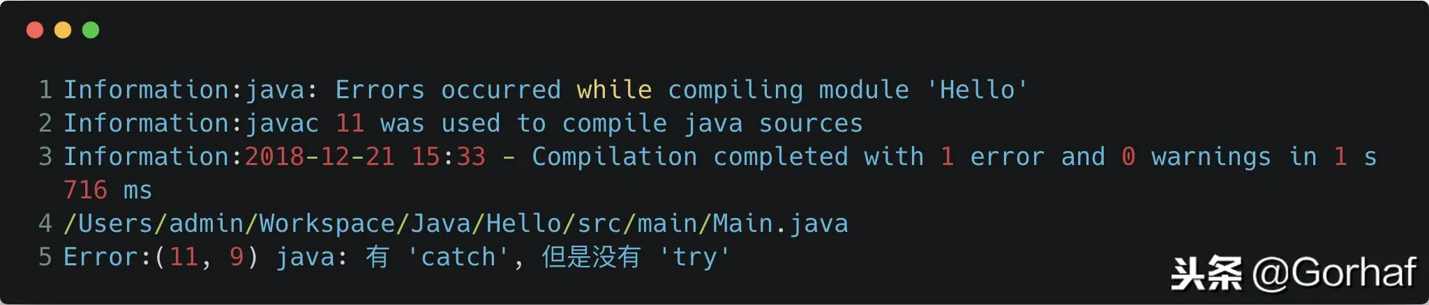 “全栈2019”Java异常第七章：try-catch-finally组合方式