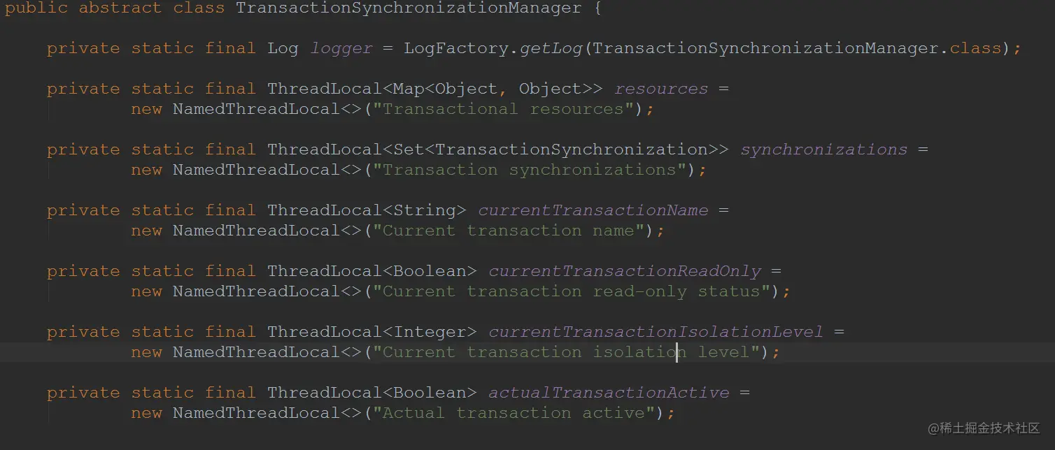 全都是ThreadLocal