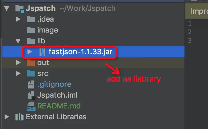 添加需要依赖的Jar包到库中
