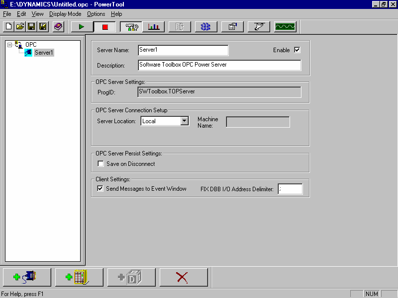 TOP Server 设置服务器03