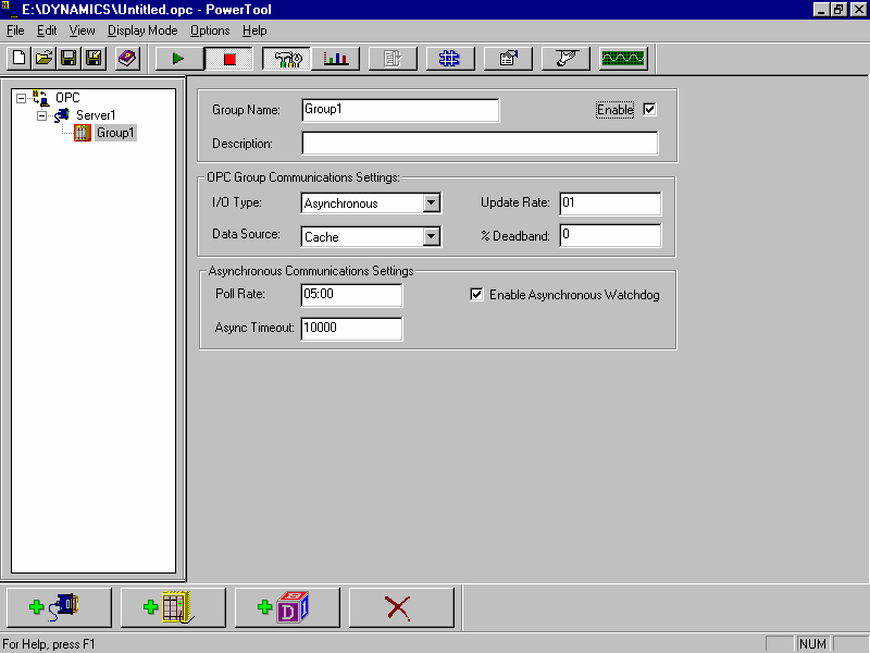 TOP Server 添加OPC组04