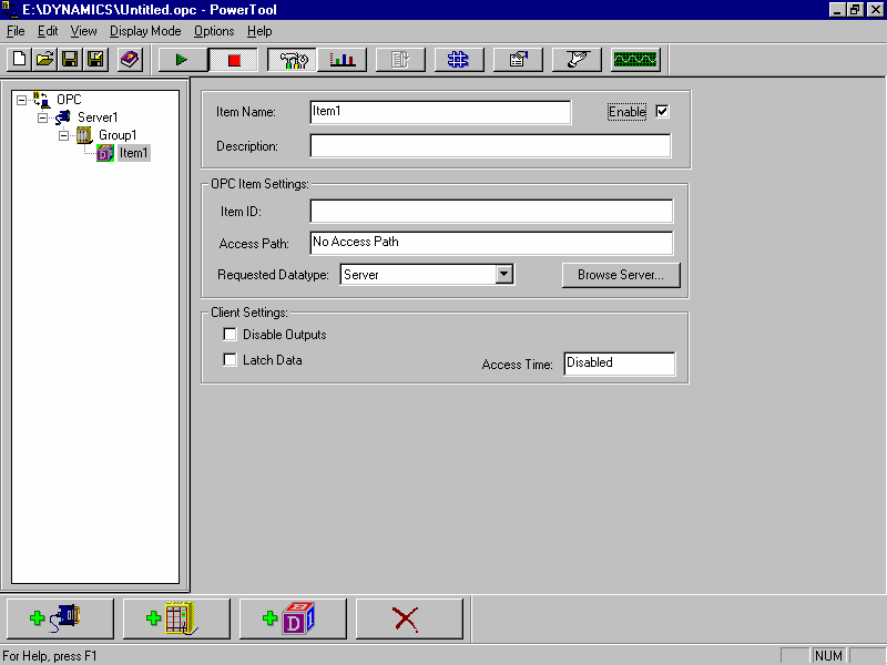 TOP Server 添加OPC项目05