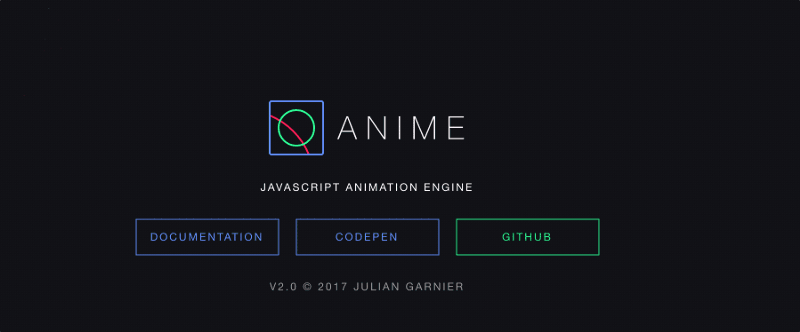 JavaScript 动画库:Anime.js