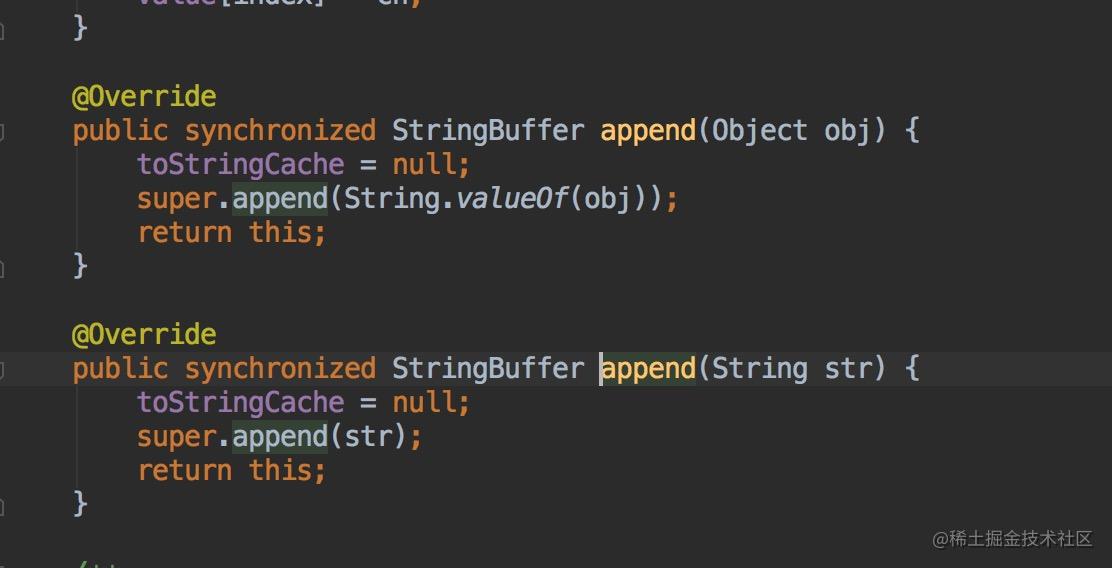 String,StringBuilder,StringBuffer源码分析