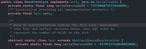 ReentrantLock源码部分