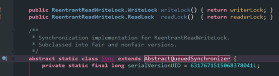 ReentrantReadWriteLock源码部分