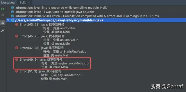 “全栈2019”Java第九十七章：在方法中访问局部内部类成员详解