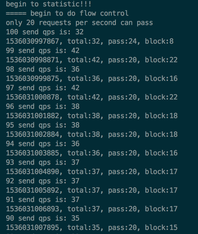 sentinel-basic-demo-single-thread-flow-qps-result.png