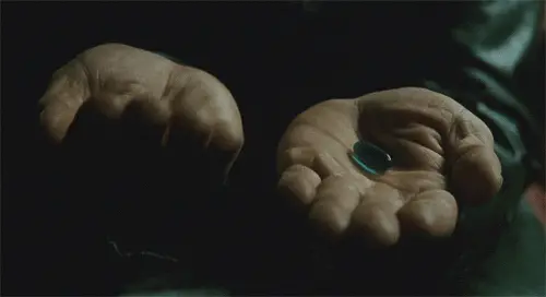 matrix red pill choice