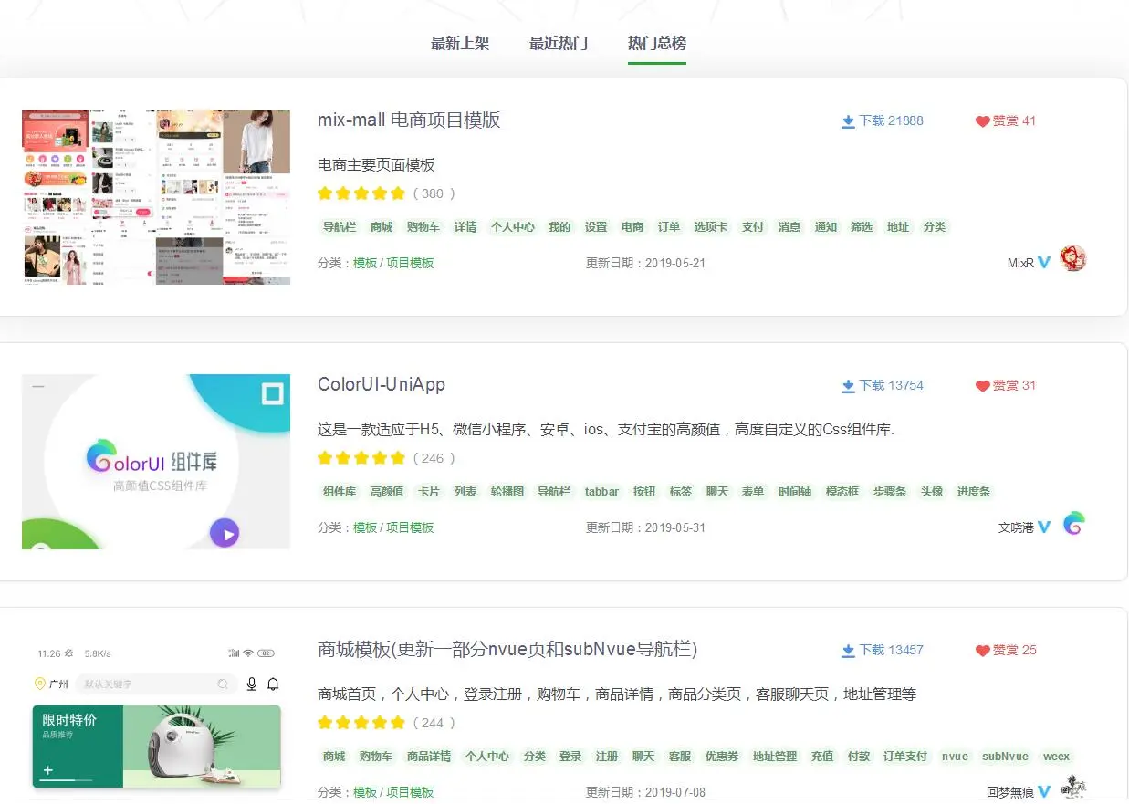 Vue.js 一套代码，发布到iOS、Android、H5、以及各种小程序