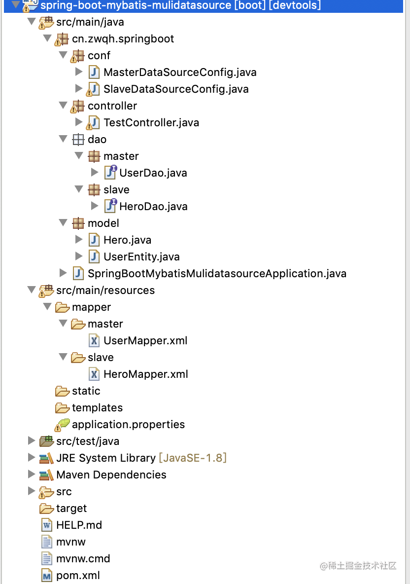 Spring Boot 2.X(5) : MyBatis multi-data source configuration - Moment ...