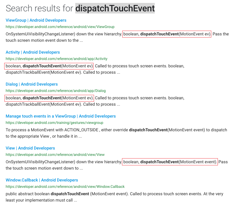 https://developer.android.com/s/results?q=dispatchTouchEvent