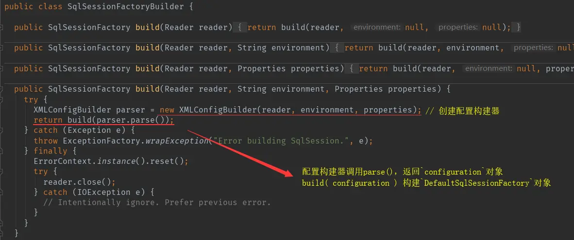 SqlSessionFactoryBuilder