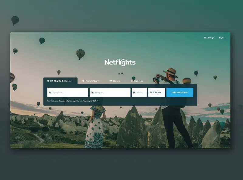 Web design inspiration - Netflights.jpg