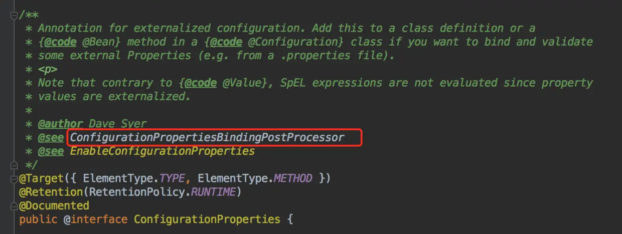 @ConfigurationProperties源码