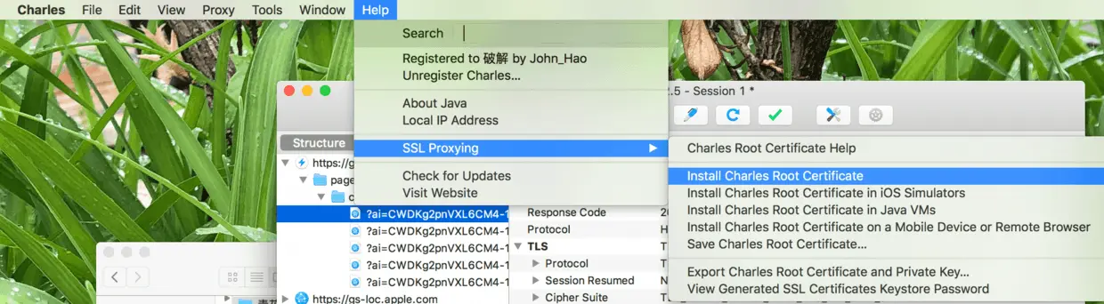 在mac上安装证书