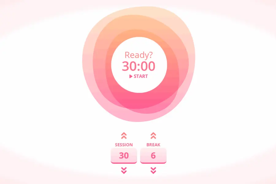 Pomodoro Clock 倒数计时器设计