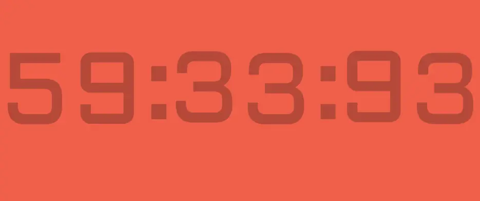 数字倒数计时器设计