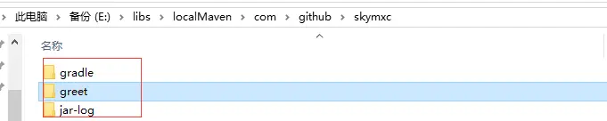 发布后的仓库图1