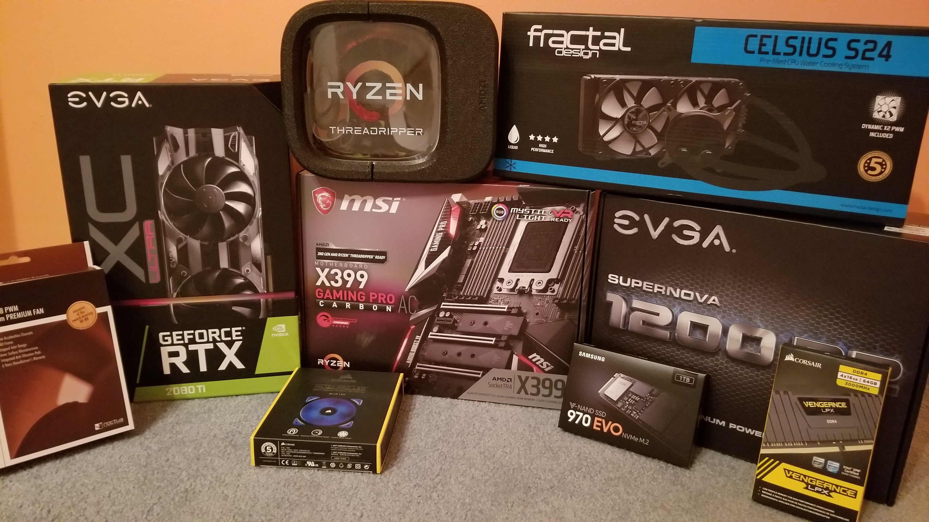 所有用到的零件