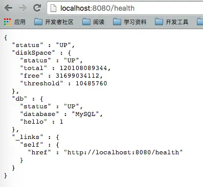 acatuator库提供监控信息