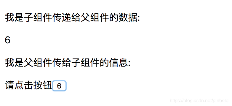 子父组件间通信