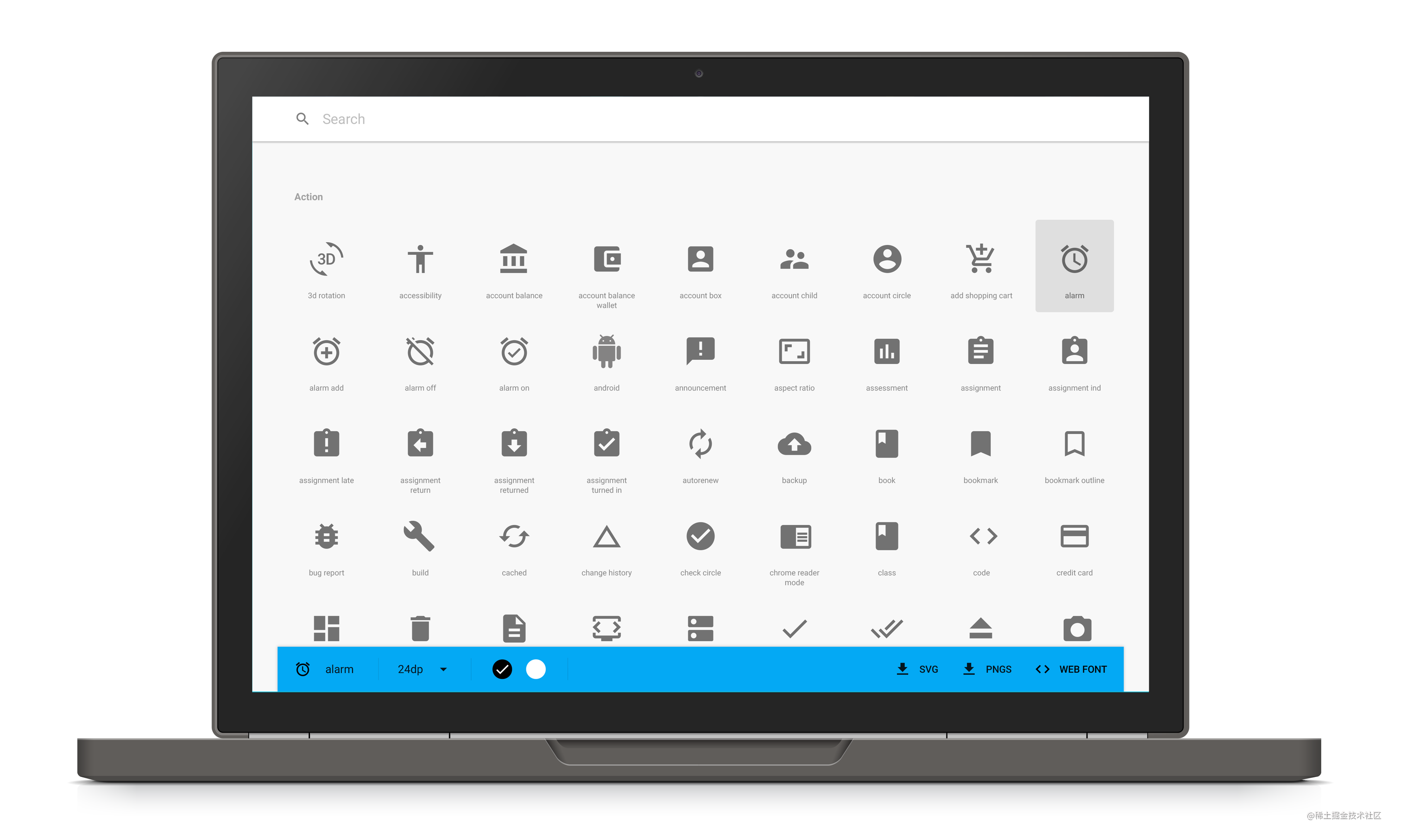 Install Material Design Icons Vue