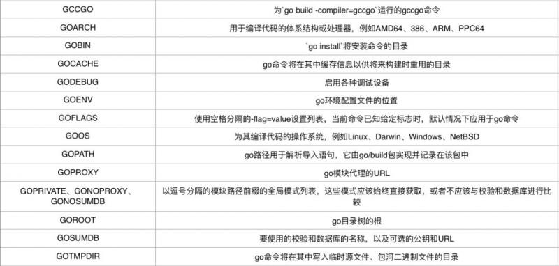 go env general-purpose