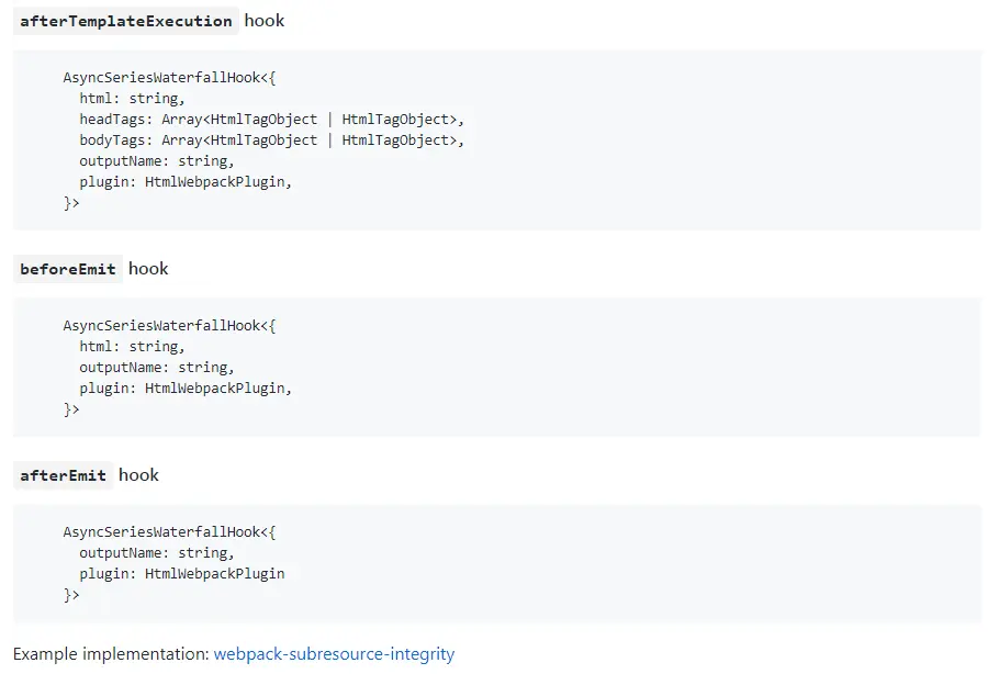 4.x 钩子函数文档