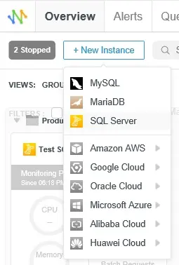 使用Navicat Monitor监视SQL Server实例