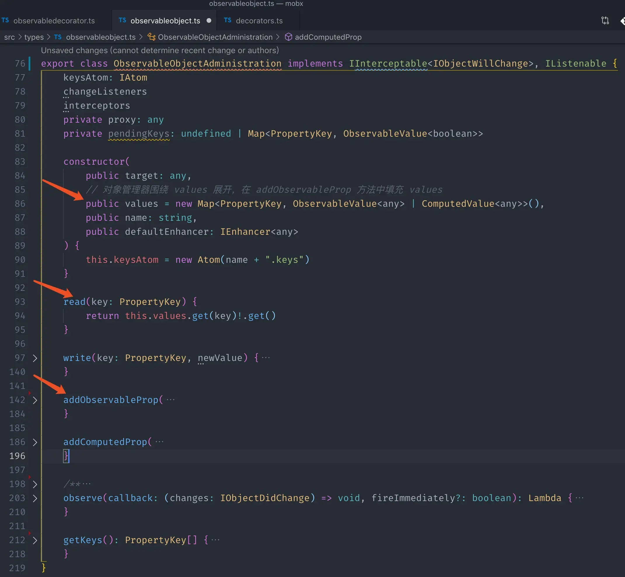 ObservableObjectAdministration