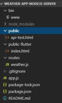编辑器中的Node.js服务器代码