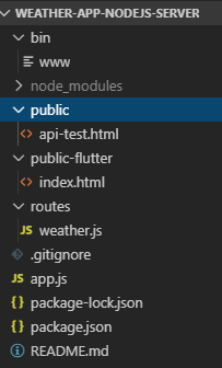 编辑器中的Node.js服务器代码