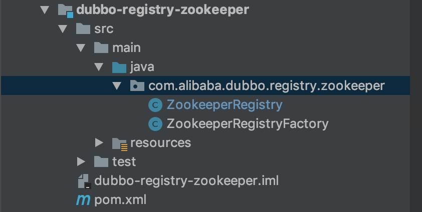 register-zookeeper目录