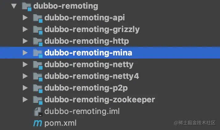 remoting目录