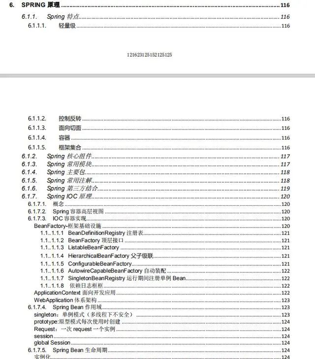 阿里大佬细心整理283页的Java核心资料pdf文档，干货分享