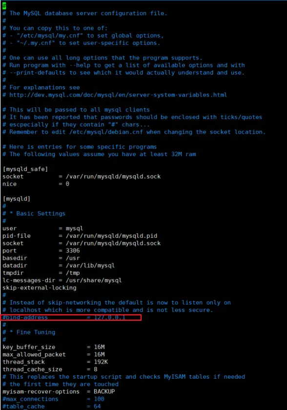 mysql远程访问