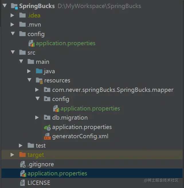 SpringBoot的两种配置文件–properties