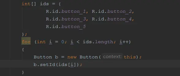 可以通过R.id.xxx访问自定义的id