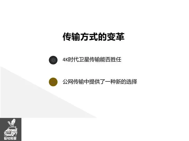 泛广电领域的卫星传输和公网传输