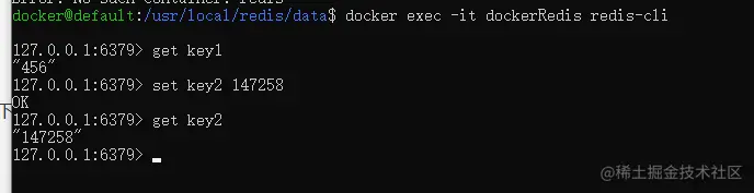 docker redis-cli 客户端