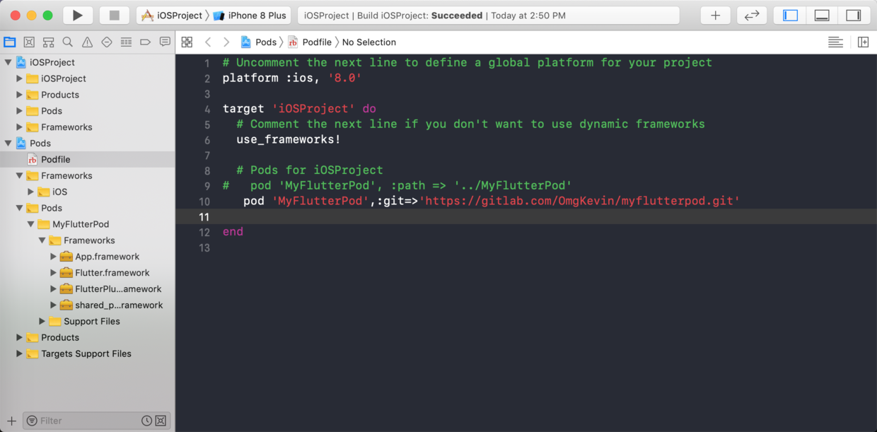 通过git远端拉取的相关库文件
