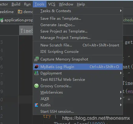 MyBatis Log Plugin安装后位置