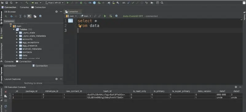 sqlite