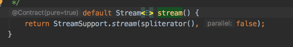java.util.Collection#stream