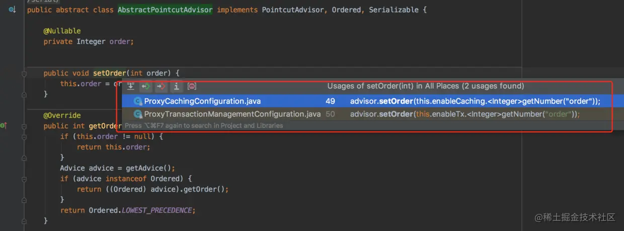 org.springframework.aop.support.AbstractPointcutAdvisor