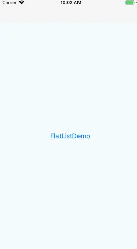 FlatListDemo