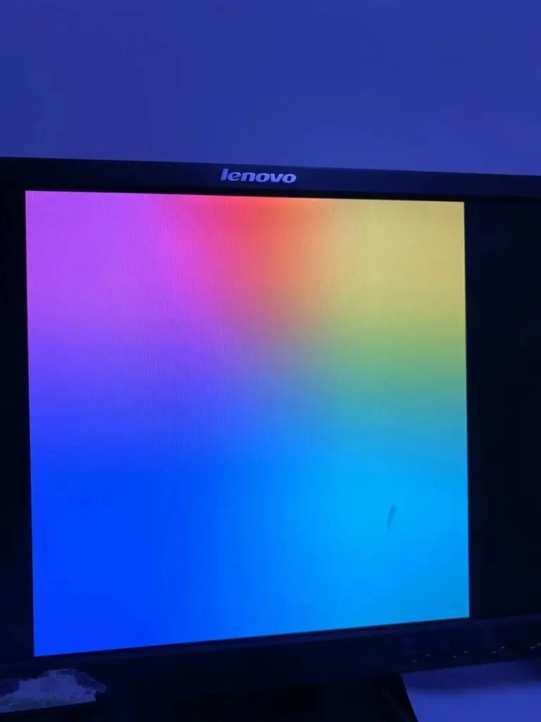 树莓派4B 彩虹画面