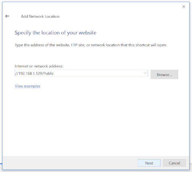 windows连接samba网盘